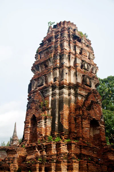 Pagoda al Tempio di Wat Chaiwattanaram, Ayutthaya, Thailandia — Foto Stock