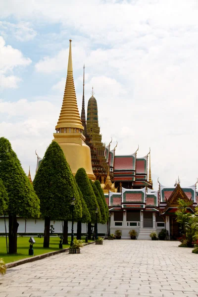 Wat phra kaew, Μεγάλο Παλάτι, Μπανγκοκ, Ταϊλάνδη — Φωτογραφία Αρχείου