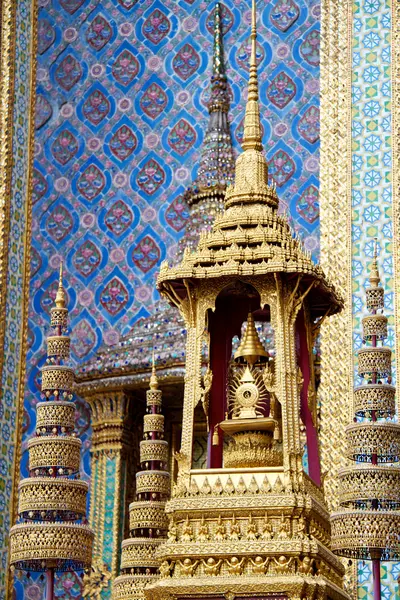 在曼谷，泰国大皇宫的细节 — 图库照片
