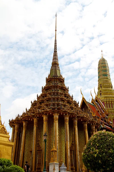 Detalhe do Grand Palace em Bangkok, Tailândia — Fotografia de Stock
