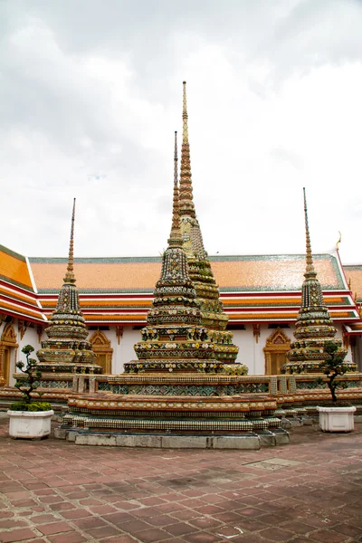 Tailândia Bangkok Wat Arun templo detalhe — Fotografia de Stock
