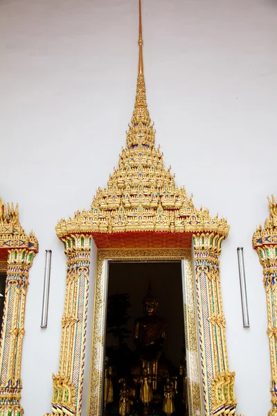 Tailândia Bangkok Wat Arun templo detalhe — Fotografia de Stock