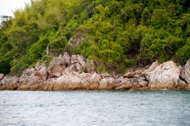 güzel mavi deniz similan adalarından Tayland, Asya