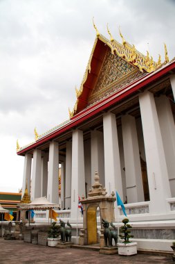 Tayland bangkok wat arun Tapınağı detay