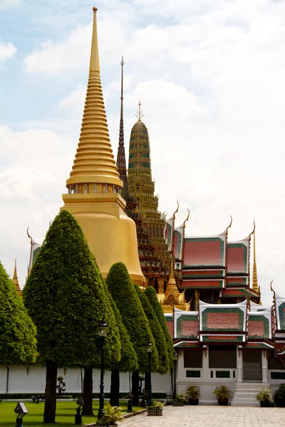 Wat phra kaew, istana agung, bangkok, thailand — Stok Foto