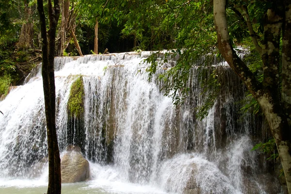 stock image Erawan Waterfall, Kanchanaburi, Thailand