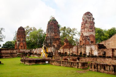 Pagoda adlı wat chaiwattanaram Tapınağı, ayutthaya, Tayland