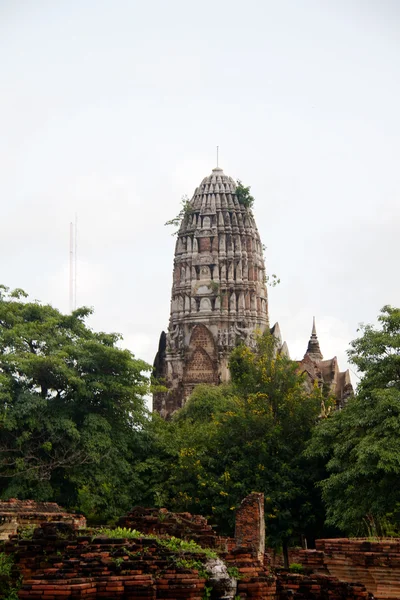 stock image Pagoda at Wat Chaiwattanaram Temple, Ayutthaya, Thailand