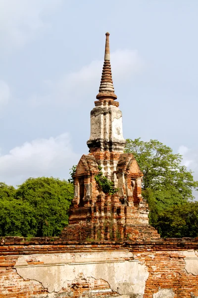 와트 chaiwattanaram 사원, 아유타야, 태국에서 탑 — 스톡 사진