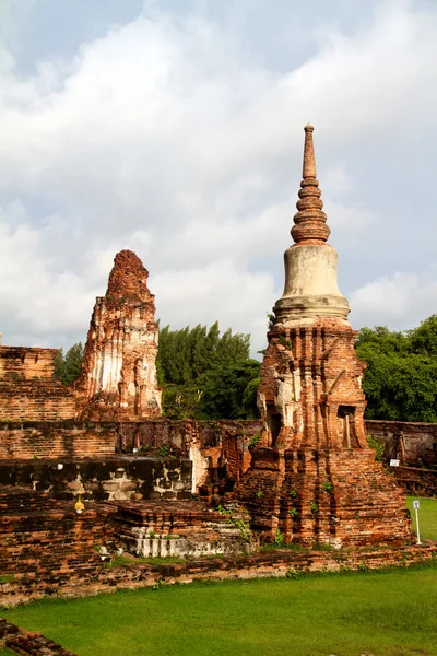 Pagode au temple Wat Chaiwattanaram, Ayutthaya, Thaïlande — Photo