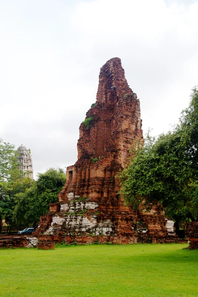 Pagoda la Templul Wat Chaiwattanaram, Ayutthaya, Thailanda — Fotografie, imagine de stoc