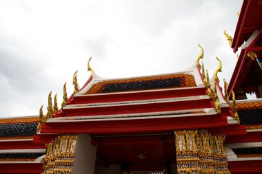 Tayland bangkok wat arun Tapınağı detay