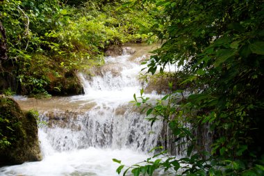 Erawan Waterfall, Kanchanaburi, Thailand clipart