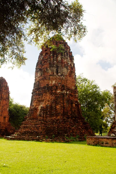 Pagoda la Templul Wat Chaiwattanaram, Ayutthaya, Thailanda — Fotografie, imagine de stoc