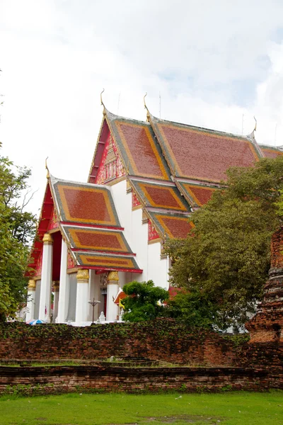 King Palace Wat mongkolpraphitara à Ayutthaya, Thaïlande — Photo