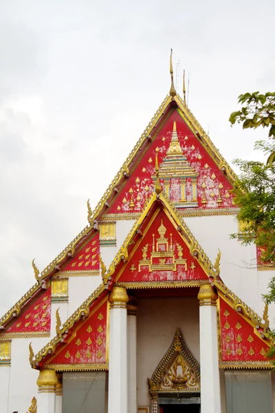 Koning paleis wat mongkolpraphitara in ayutthaya, thailand — Stockfoto