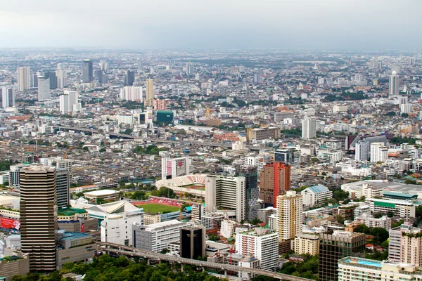 BANGKOK - SETEMBRO 15: Vista da cidade de Banguecoque 15 de setembro de 2011 em — Fotografia de Stock