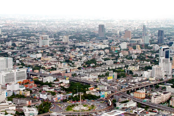 Бангкок - 15 вересня: місту Бангкок Переглянути 15 Вер 2011 у — стокове фото