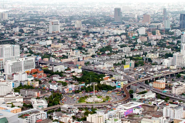 BANGKOK - SETEMBRO 15: Vista da cidade de Banguecoque 15 de setembro de 2011 em — Fotografia de Stock