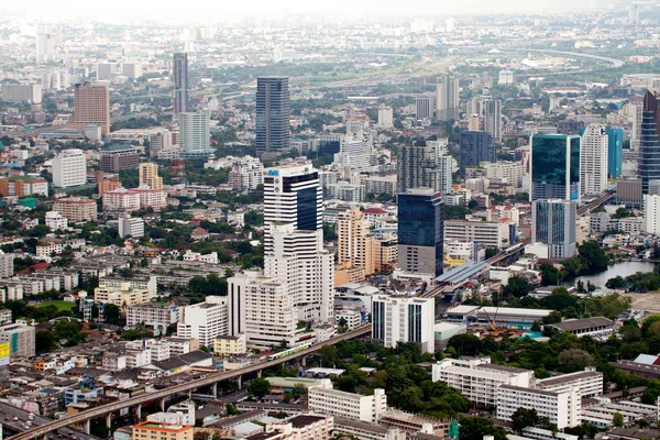 Бангкок - 15 СЕНТЯБРЯ: Вид на город Бангкок 15 сентября 2011 года в — стоковое фото