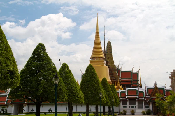 Ват фра кау, великий палац, бангкок, це — стокове фото