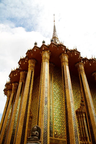 Részlet a nagy palota, Bangkok, Thaiföld — Stock Fotó