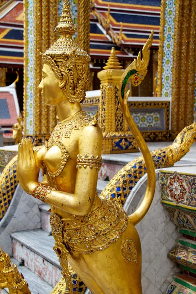 Λεπτομέρεια από το μεγάλο παλάτι στην Μπανγκόκ, Ταϊλάνδη — Φωτογραφία Αρχείου