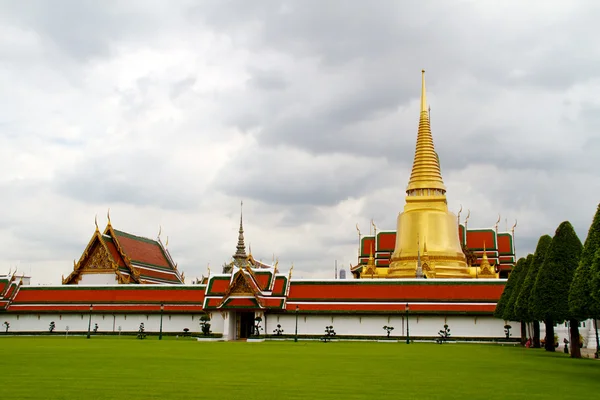 Wat phra kaew, nagy palota, bangkok, Thaiföld — Stock Fotó