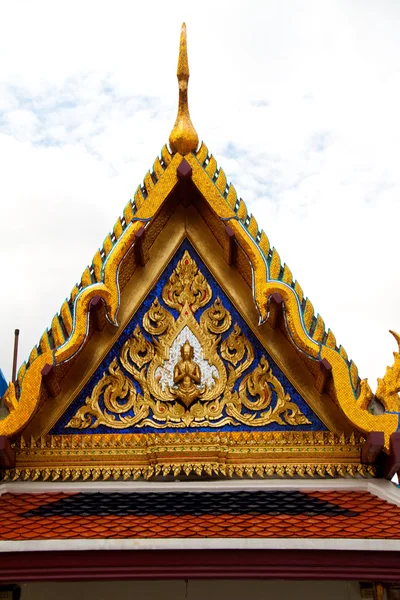 Detail van grote paleis in bangkok, thailand — Stockfoto