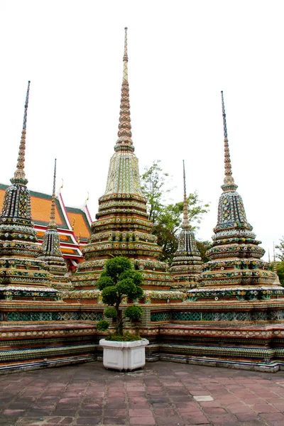 थायलंड बँकॉक वॅट अरुण मंदिर तपशील — स्टॉक फोटो, इमेज