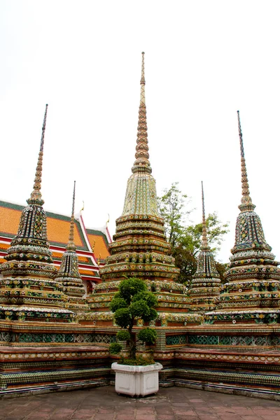 Tailandia Bangkok Wat Arun detalle templo —  Fotos de Stock