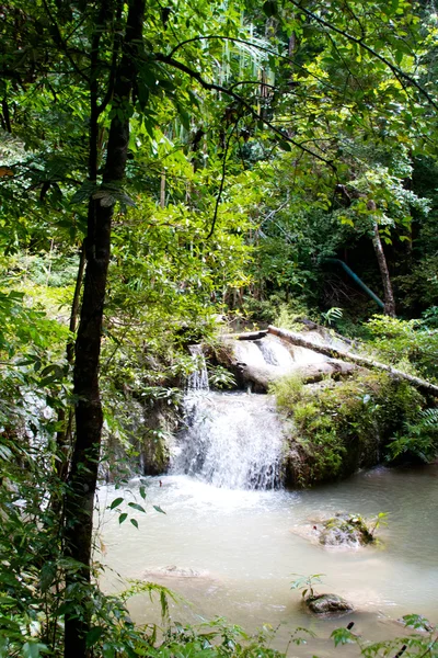 stock image Erawan Waterfall, Kanchanaburi, Thailand