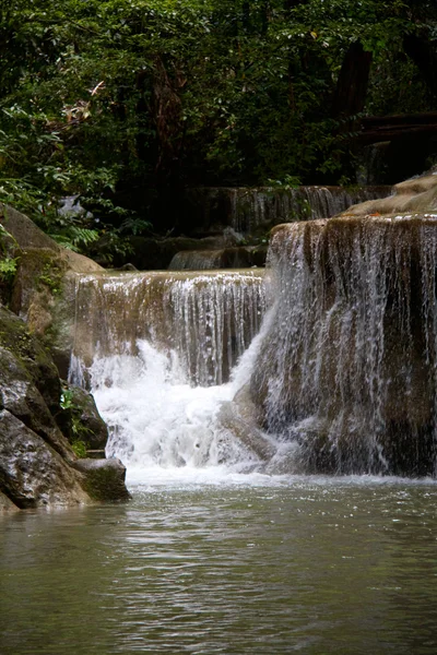 stock image Erawan Waterfall, Kanchanaburi, Thailand