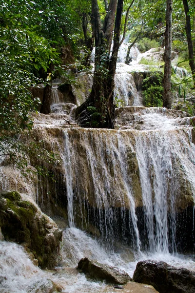 stock image Erawan Waterfall, Kanchanaburi, Thailand