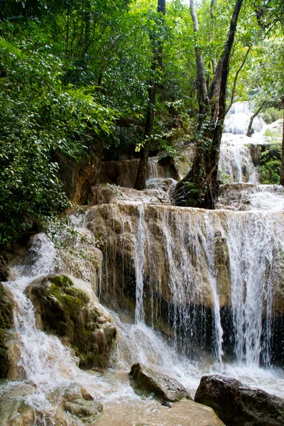 stock image Erawan Waterfall, Kanchanaburi, Thailand