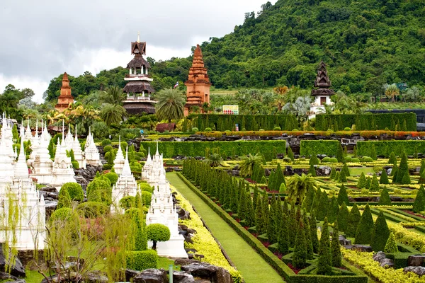 Nongnooch tropischer botanischer Garten, Pattaya — Stockfoto