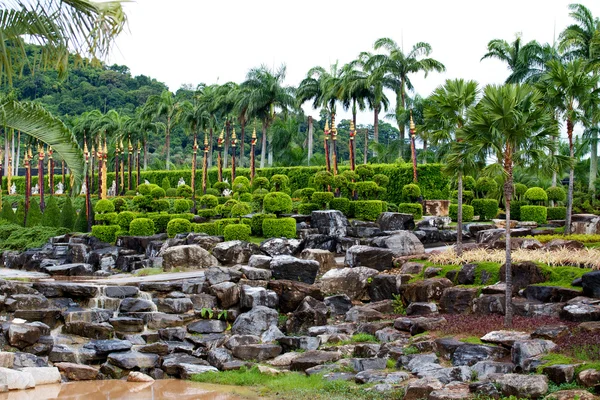 Nongnooch tropikalny ogród botaniczny, pattaya — Zdjęcie stockowe