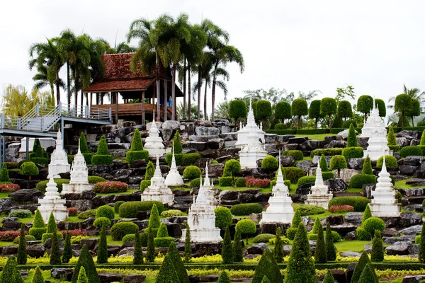 Nongnooch tropiska botaniskaträdgården, pattaya — Stockfoto