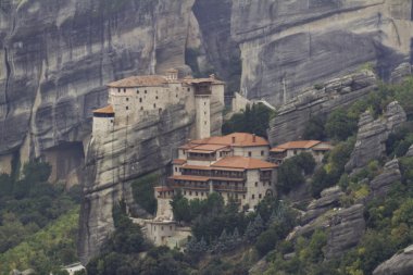 Meteora Monasteries, Greece clipart