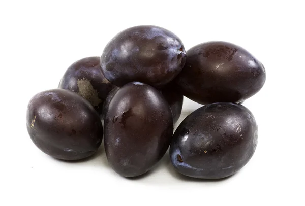 stock image Black plums