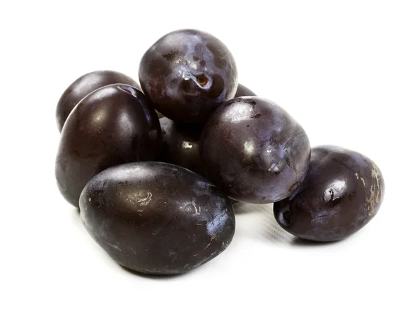 stock image Black plums