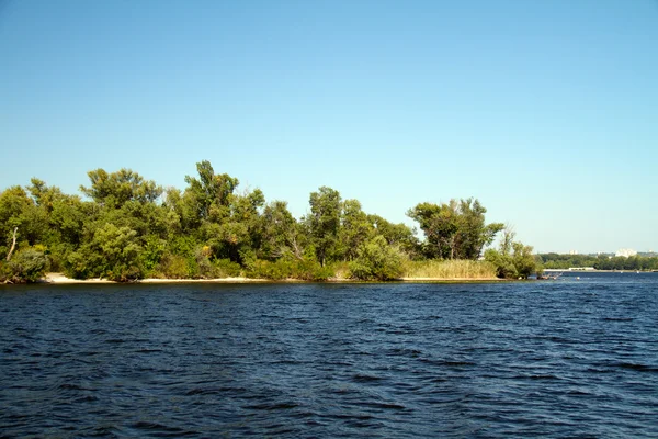 Dnipro 河沿岸 — 图库照片
