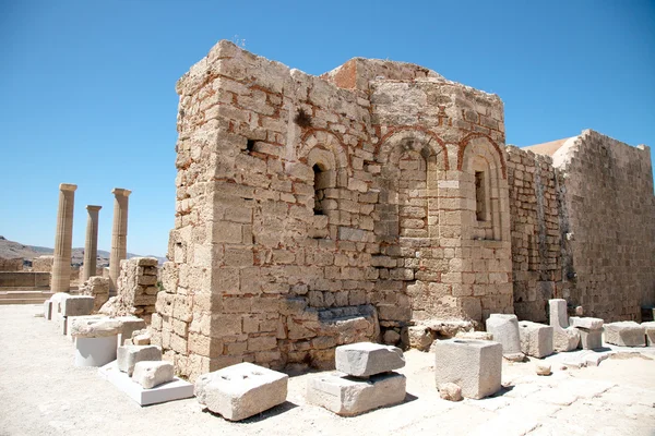 Az ősi templom romjai — Stock Fotó