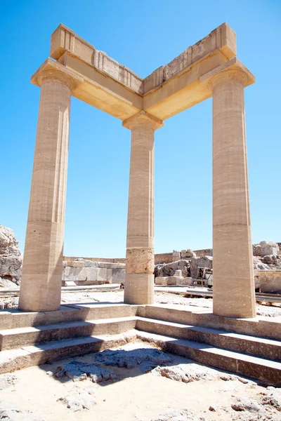 Ruínas de templo antigo — Fotografia de Stock