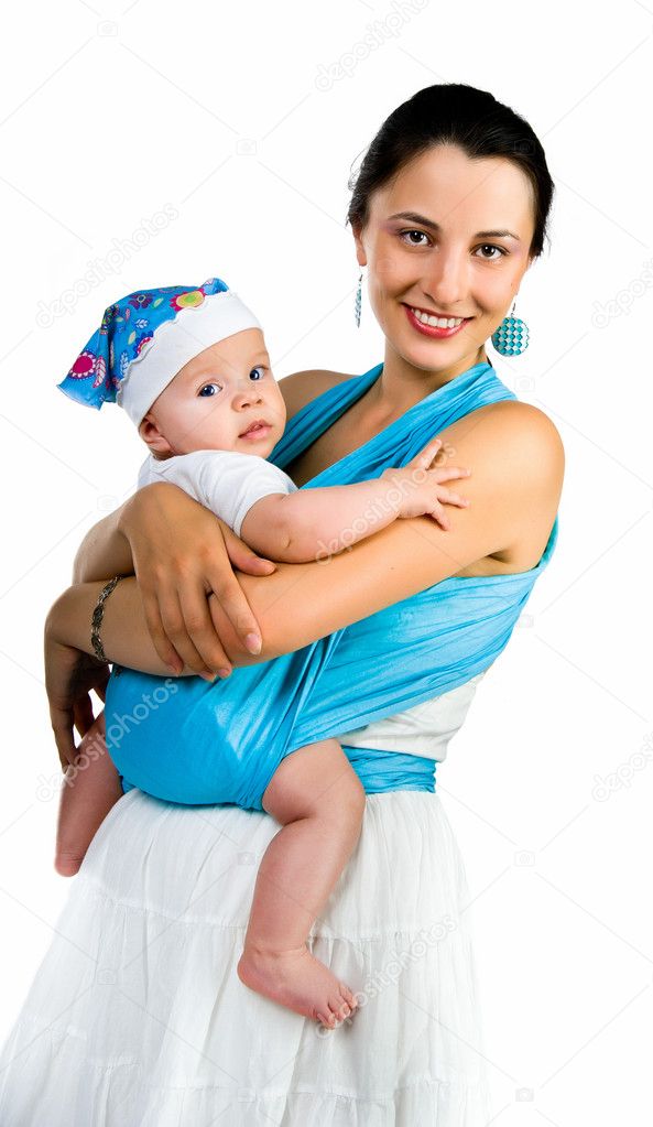 baby in a sling