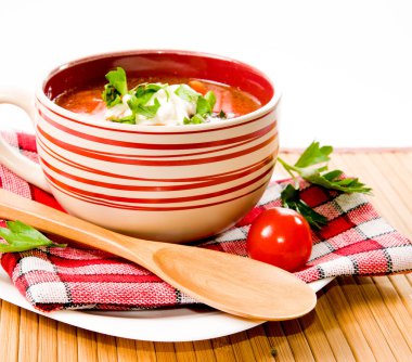 Tomato soup clipart