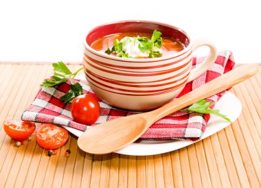 Tomato soup clipart