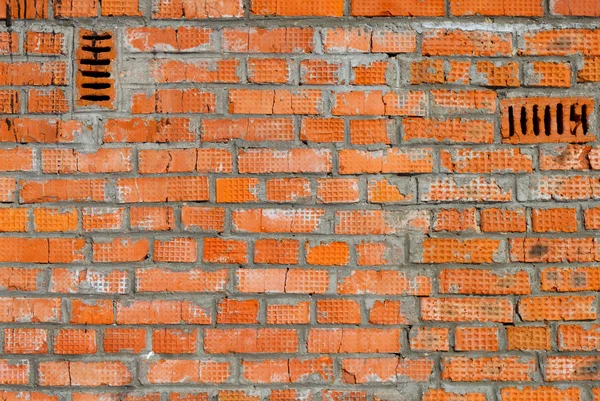 더러운 벽돌 벽 — 스톡 사진