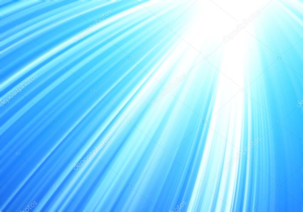 Abstract rays of light on sky blu, abstract texture