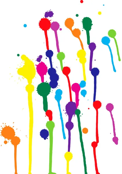 Taches colorées — Image vectorielle